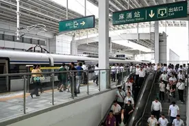 粤港澳大湾区最长城际贯通 提速一小时生活圈图片