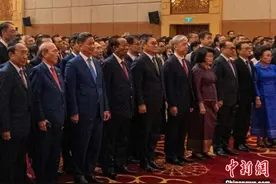 庆祝中柬建交66周年暨汪文斌大使到任招待会在金边举办图片