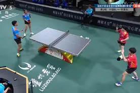 祝贺！8比0战胜印度队，国乒混团取得两连胜图片
