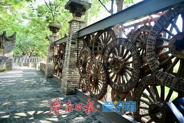 一年四季 泉在济南丨济南腊山河公园：废墟与古城的时光对话