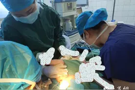 36天月龄宝宝肛周脓肿  西北大学第一医院10分钟解决图片