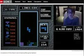 美国13岁少年通关原版俄罗斯方块，此前只有AI做到过图片