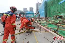 重庆举行房屋市政工程综合应急演练图片