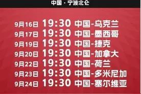 剑指巴黎！奥运会女排资格赛16日开打，赛程收好图片