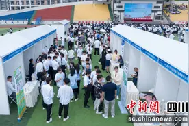 天府新区通用航空职业学院双选会举行图片