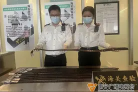 行李箱的“宝贝”，竟是濒危动物制品图片