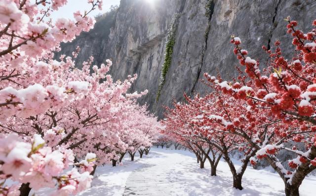 梅花山滑雪场热雪“燃冬”!