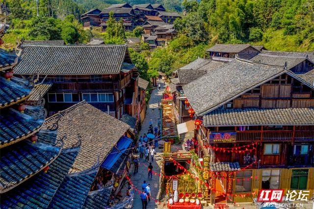 欢庆时刻丨湖南通道：芋头古侗寨藏着最浓的侗乡节日味