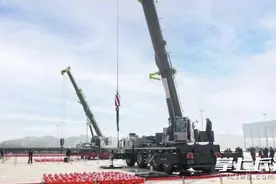 中联重科工程起重机海外市场签单超8亿图片