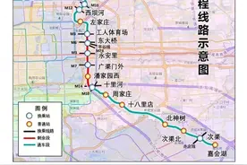 好消息！北京这条地铁今年底全线贯通运营图片