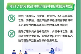 正式实施！这类食品添加剂大范围禁用图片