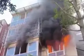 成都快递小哥火场救下瘫痪老人，“我想给两个孩子做表率！”图片