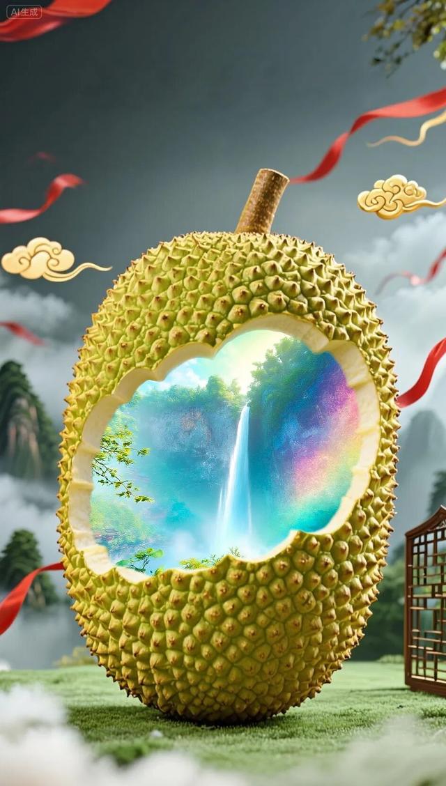 这里是屏边：人在景中走 景在果里藏