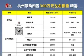 新政后，300万在杭州主城有更多选择了！图片