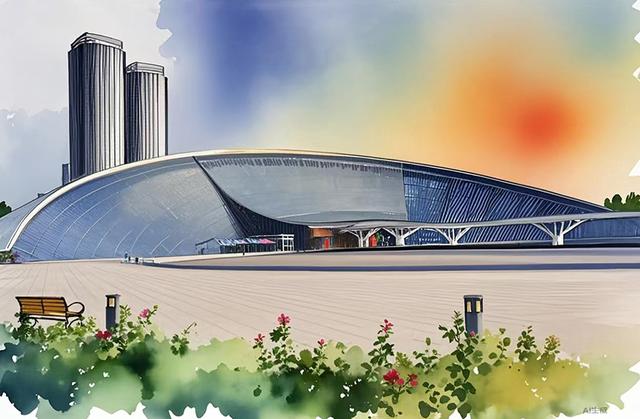 AI观津门：文化地标焕新彩 共赴上合峰会