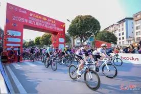 春日骑游享春光图片