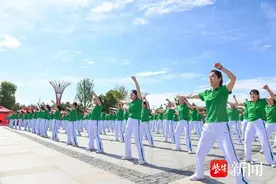 江苏省第十届农民运动会宿迁分赛场开幕图片