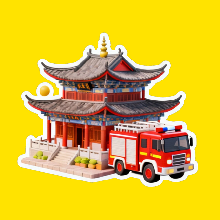 消防宣传月丨解锁古城打卡新玩法，神秘礼品等你领！