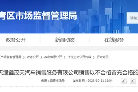 天津鑫茂天汽车销售服务有限公司销售以不合格冒充合格的防冻玻璃水商品案图片