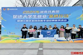 促就业！湖南涉外经济学院2024级毕业生参加“金桥行动”图片