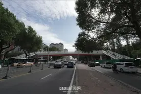 打造哈市过街天桥标杆工程｜和平路天桥建成，采用多项创新理念和工艺图片