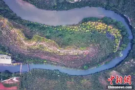 航拍湖北襄阳古山寨：中国版“马丘比丘”图片