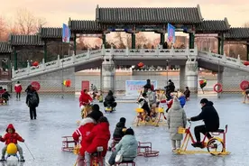 总面积达2200平方米，通州区西海子公园冰场开始试营业图片