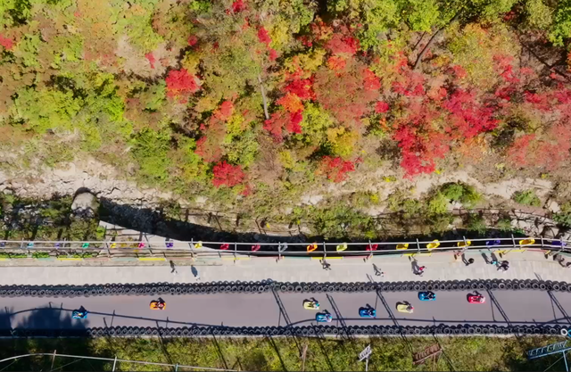 醉秋图丨辽宁本溪：层林尽染，清霜醉红霞