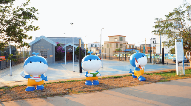 美丽渔村北港岛的国际范儿