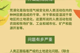 荒漠化危害知多少图片