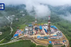 我国首个商业开发页岩气田累产突破700亿立方米图片