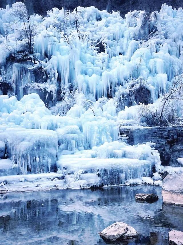 云台山的冰挂要来了！