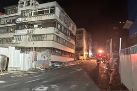 台建设公司承认施工不慎导致民宅塌陷，工程已全面停工图片