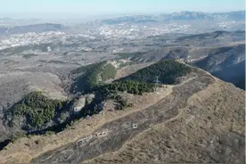 威现场丨原山林场完成90公里防火隔离带打烧图片