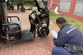 北京8万辆正三轮载货摩托需上京C牌  检测场假期“上门查验”图片