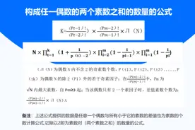 钻研“强哥德巴赫猜想”30余年 青岛数学爱好者陈兰涛发布个人成果公式图片
