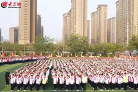“全国成功课改学校”即墨二十八中“和谐德育”与“和谐教学”现场会开幕图片