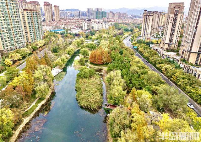 秋染李村河！五彩斑斓绘就城市生态画卷