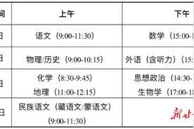 新高考改革今年在甘肃落地！实施"3+1+2"选课模式 考试时间为4天图片