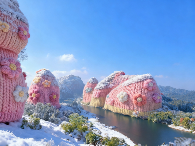 降温啦！龙虎山景点集体“穿”毛衣啦！