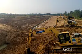 刷新施工“进度条”！抢抓汛后黄金期，官路水库建设全线拉开图片