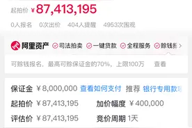 美妆韩后创始人住宅再度被拍卖 8741万元起拍暂无人报名图片
