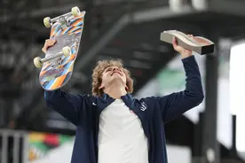 巴黎奥运会｜美国滑板名将伊顿：热爱至死图片