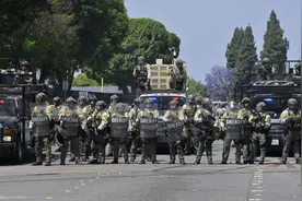 美防长威胁动用海军陆战队，加州州长：简直是疯了图片