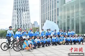 大湾区潮青骑行返汕 迎接潮团潮商“两大盛会”图片