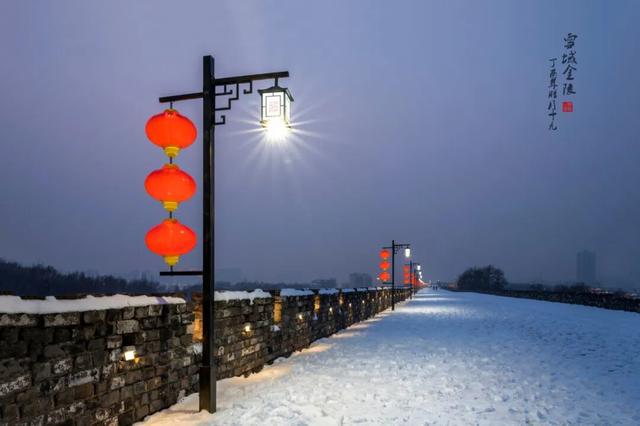 听，秦淮雪落下的声音