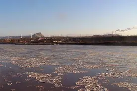 黄河宁夏段进入凌汛期图片