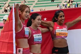 一日双金 “小飞人”陈妤颉在亚洲田径锦标赛“跑疯了”图片