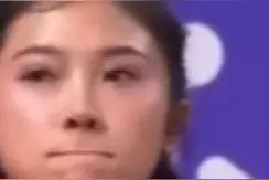 吴艳妮因抢跑比赛成绩被取消，此前经申诉后回到赛场图片