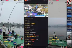 共赏初冬渔乐盛宴，2024中国常德桃花源快手全国湖库休闲垂钓大赛收竿图片
